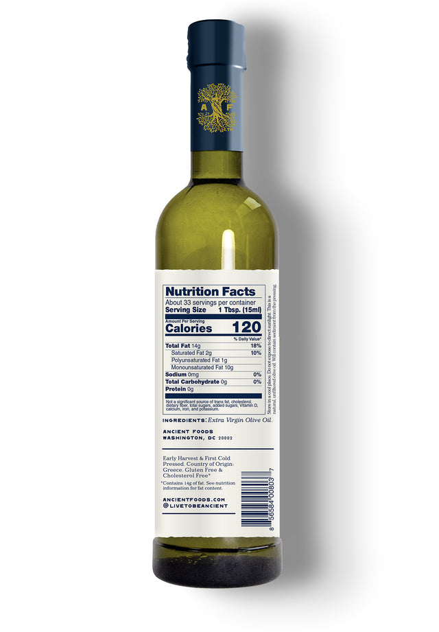 ÉDAFOS PDO Extra Virgin Greek Olive Oil - 500ml Bottle ÉDAFOS PDO Extra Virgin Greek Olive Oil - 500ml Bottle